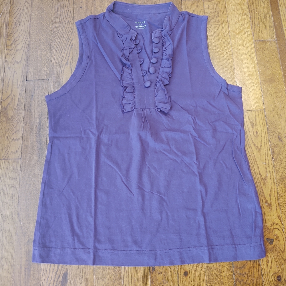 Grace ruffled t-shirt